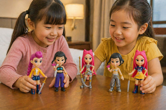 Kpop Demon hunter toys and doll set