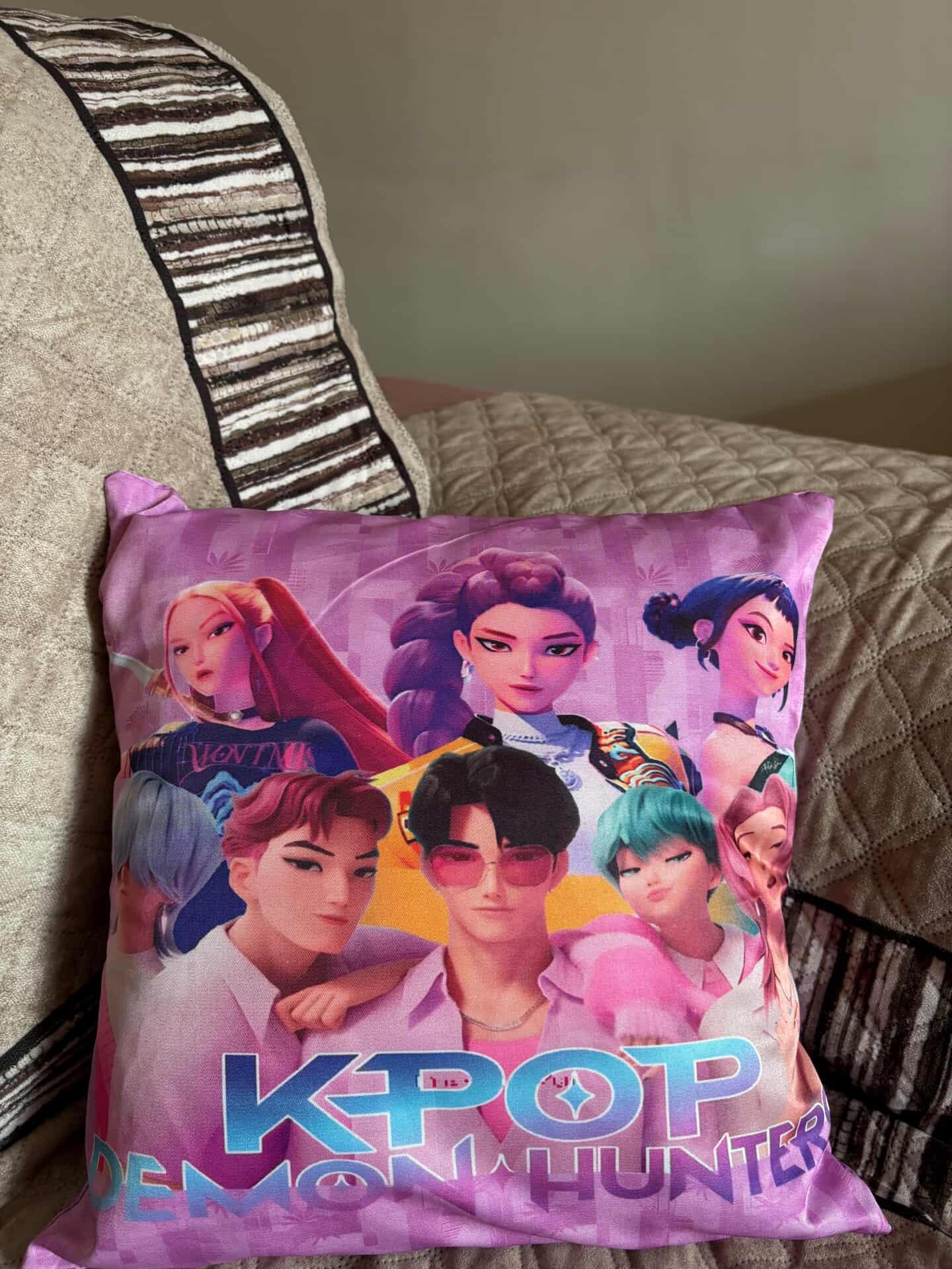 K-Pop Demon Hunters Cushion - K-Pop Cushion