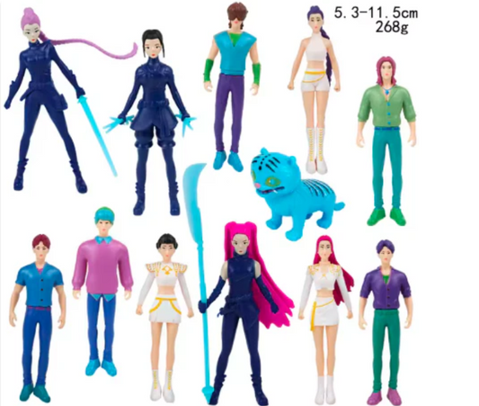 K-Pop Demon Hunters Limited Edition Toys - Set of 12