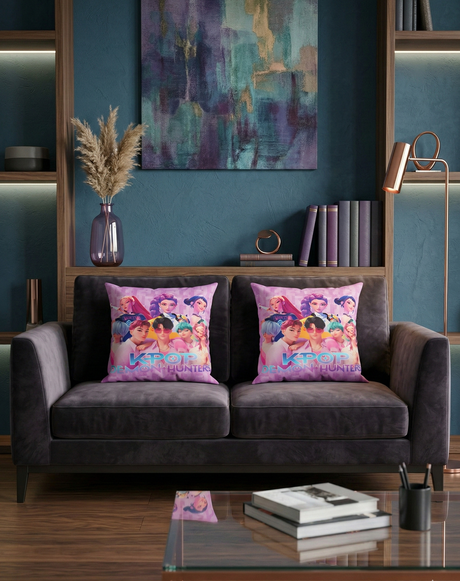 K-Pop Demon Hunters Cushion - K-Pop Cushion