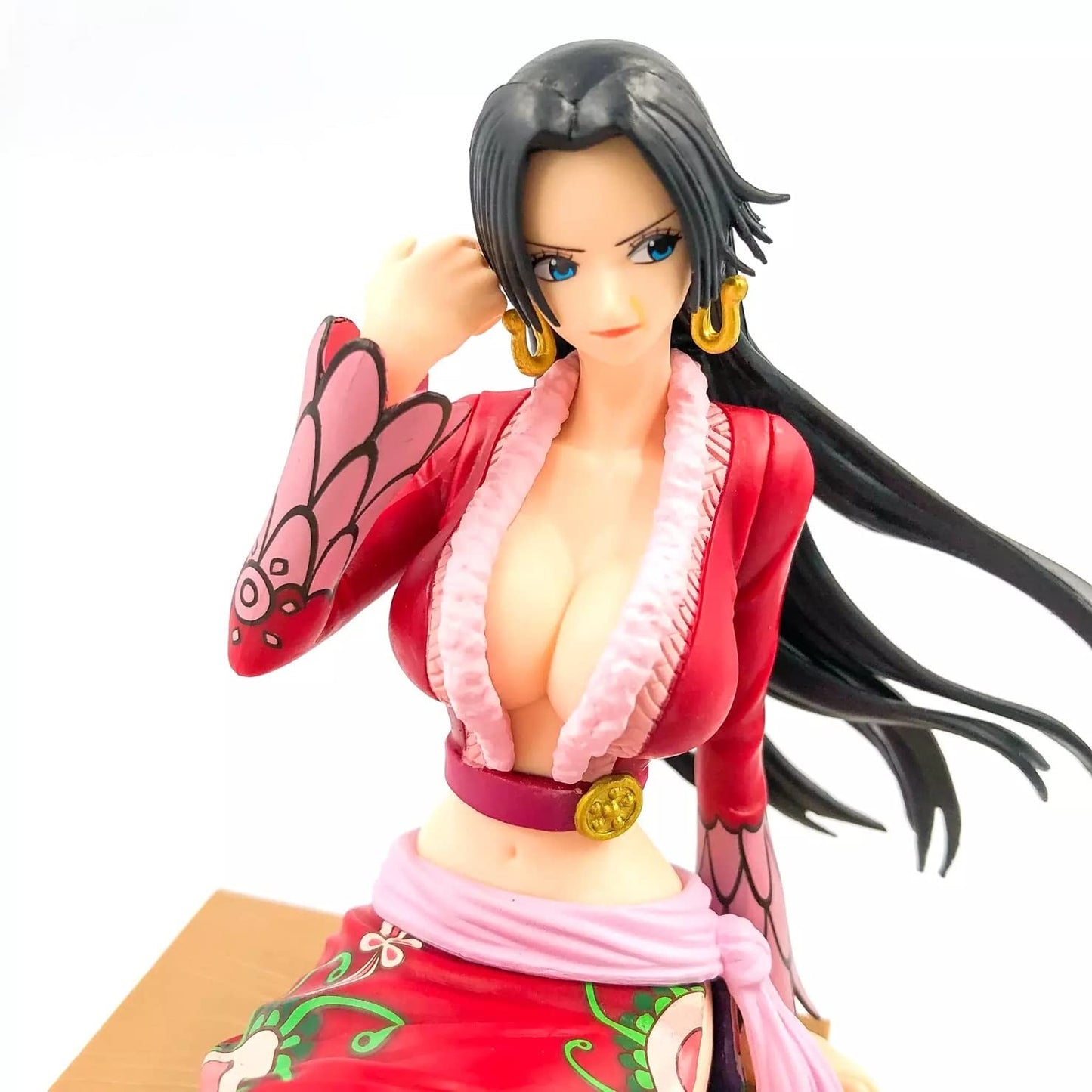 Boa Hancock Sitting Pirate Action Figure 20Cm | Weeb Manga Collectible Grandline Journey Prize Figure | PVC Anime Figurine - Pack of 1
