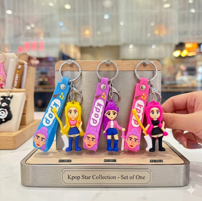 K-Pop Demon Hunters Keychain - K-Pop Keychain 
